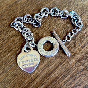 Tiffany & Co  necklace and bracelet.  Set